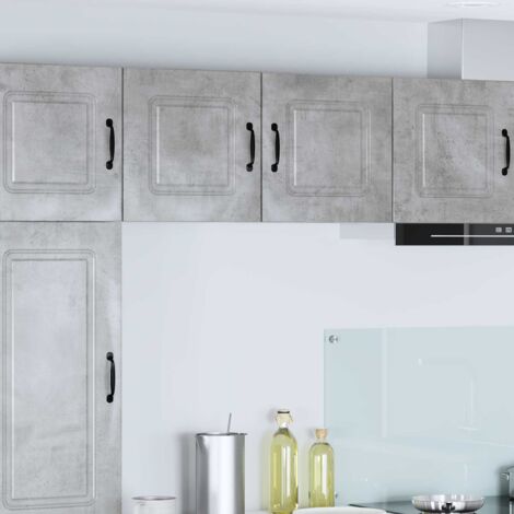 Armoire de cuisine-Meuble de cuisine-Armoire de rangement Kalmar Gris béton 40 x 31 x 40 cm 337075 (1/5)