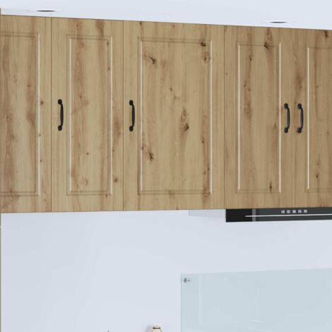 Armoire de cuisine avec étagère-Meuble de cuisine-Armoire de rangement Chêne artisanal 50 x 31 x 80 cm (1/5)