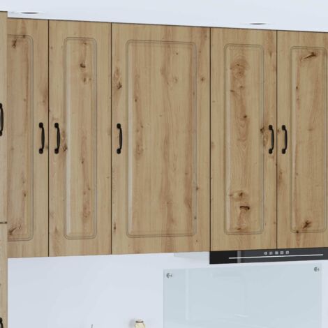 Armoire de cuisine-Meuble de cuisine-Armoire de rangement Kalmar Chêne artisanal 50 x 31 x 100 cm (1/5)