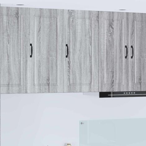Armoire de cuisine avec étagère-Meuble de cuisine-Armoire de rangement Gris Sonoma 40 x 31 x 80 cm 595037 (1/5)