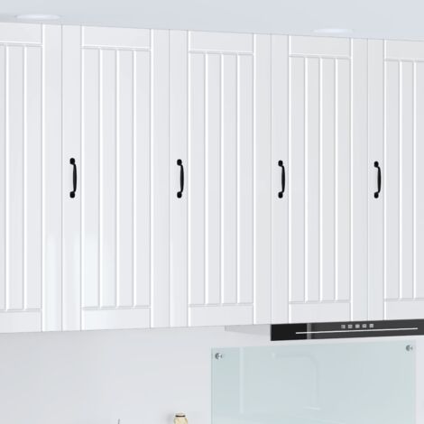 Armoire de cuisine-Meuble de cuisine-Armoire de rangement Blanc brillant 40 x 31 x 100 cm 376360 (1/5)
