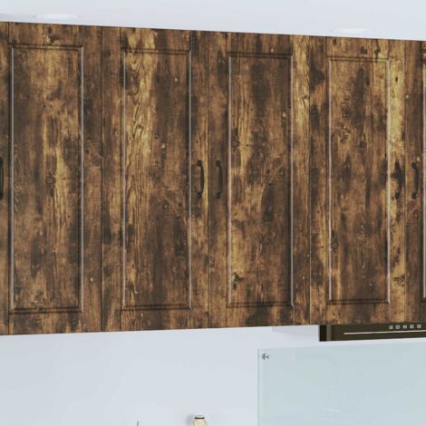 Armoire de cuisine avec étagère-Meuble de cuisine-Armoire de rangement Chêne fumé 80 x 31 x 100 cm 974296 (1/5)