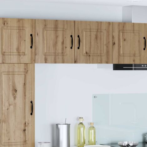 Armoire de cuisine-Meuble de cuisine-Armoire de rangement Kalmar 2 pcs Chêne artisanal 40 x 31 x 40 cm 904169 (1/5)