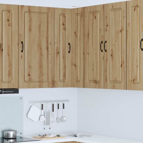 Armoire de cuisine-Meuble de cuisine-Armoire de rangement Kalmar Chêne artisanal 57 x 57 x 100 cm (1/5)