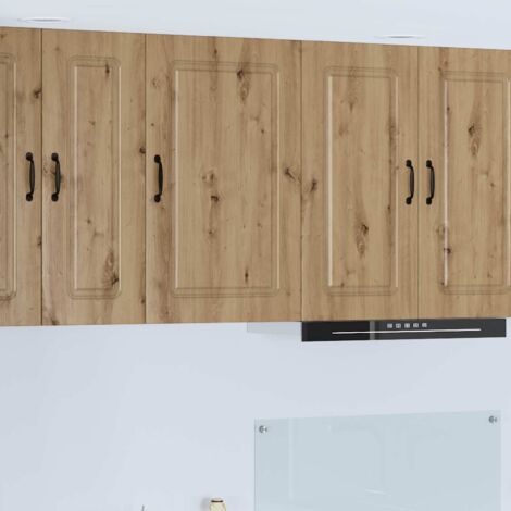 Armoire de cuisine-Meuble de cuisine-Armoire de rangement Kalmar Chêne artisanal 50 x 31 x 80 cm (1/5)