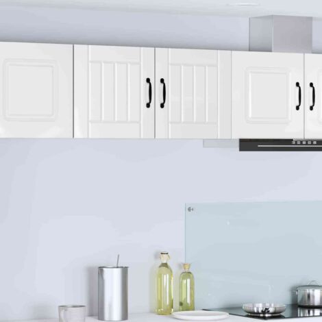 Armoire de cuisine-Meuble de cuisine-Armoire de rangement Blanc brillant 40 x 31 x 40 cm 178643 (1/5)