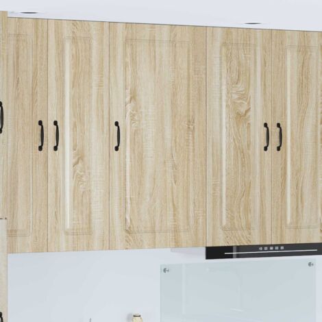 Armoire de cuisine-Meuble de cuisine-Armoire de rangement Kalmar Chêne Sonoma 50 x 31 x 100 cm (1/5)