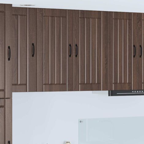 Armoire de cuisine-Meuble de cuisine-Armoire de rangement Chêne brun 80 x 31 x 80 cm Bois d'ingénierie 517434 (1/5)