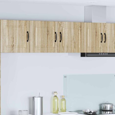 Armoire de cuisine avec étagère-Meuble de cuisine-Armoire de rangement Chêne Sonoma 80 x 31 x 40 cm 195079 (1/5)