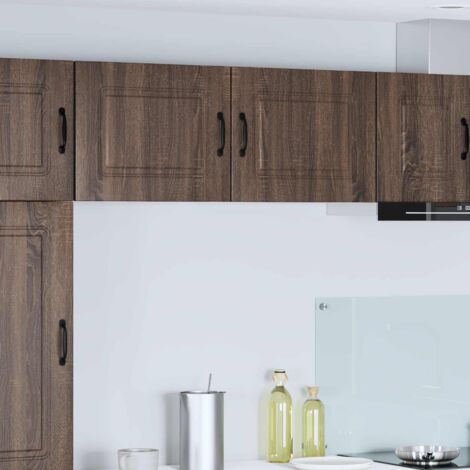 Armoire de cuisine-Meuble de cuisine-Armoire de rangement Kalmar 2 pcs Chêne brun 50 x 31 x 40 cm (1/5)