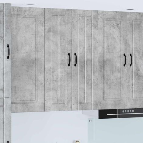 Armoire de cuisine-Meuble de cuisine-Armoire de rangement Gris béton 60 x 31 x 100 cm (1/5)