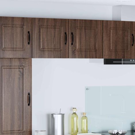 Armoire de cuisine-Meuble de cuisine-Armoire de rangement Kalmar Chêne brun 40 x 31 x 40 cm 945119 (1/5)