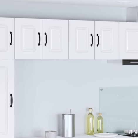 Armoire de cuisine-Meuble de cuisine-Armoire de rangement Kalmar 2 pcs Blanc 60 x 31 x 40 cm 115111 (1/5)