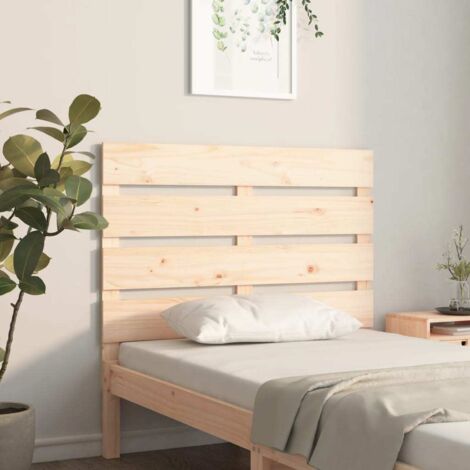 Tête de lit Design industriel - Pour Lit adulte - 90x3x80 cm Bois massif de pin Chic-145386 (1/5)