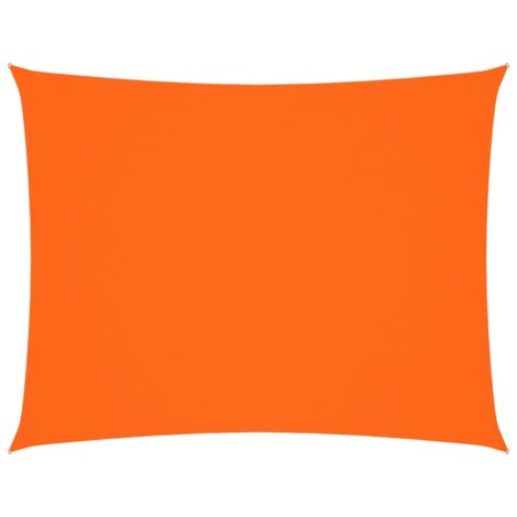Voile d'ombrage Voile de parasol - Toile d'ombrage Tissu Oxford rectangulaire 3,5x4,5 m Orange BV528288 - BonneVie (1/5)