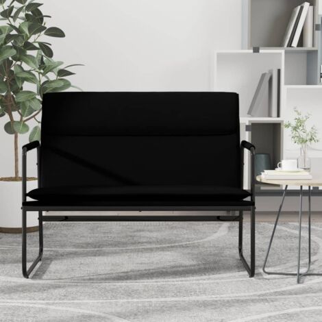 Banc - Banc de salon - Banc de table Noir 100x64x80 cm Similicuir BV248626 - BonneVie (1/5)