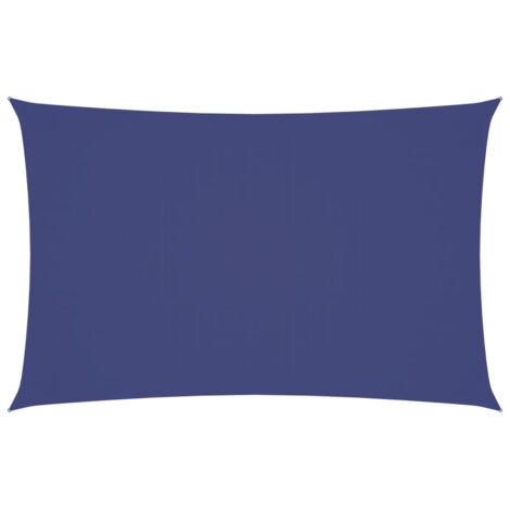 Voile d'ombrage Voile de parasol - Toile d'ombrage Tissu Oxford rectangulaire 2x4,5 m Bleu BV150243 - BonneVie (1/5)