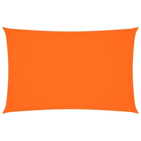 Voile d'ombrage Voile de parasol - Toile d'ombrage Tissu Oxford rectangulaire 2x4,5 m Orange BV894786 - BonneVie (1/5)
