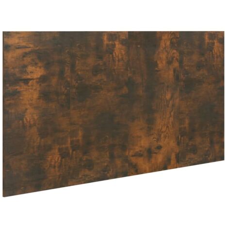 Tête de lit Résistante et économique, Panneau de lit, Chêne fumé 160x1,5x80 cm Bois d'ingénierie OIB1339E (1/5)