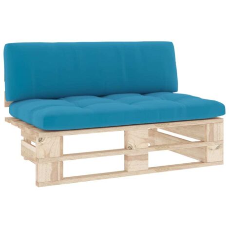Canapé de jardin central palette, Canapé d'extérieur, Meuble de jardin, Bois de pin imprégné OIB6910E (1/5)