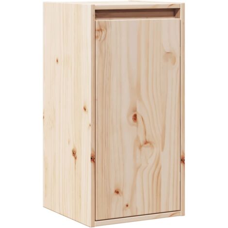 Armoire murales Design moderne, Armoire Etagère de rangement, 30x30x60 cm Bois de pin massif OIB3918E (1/5)