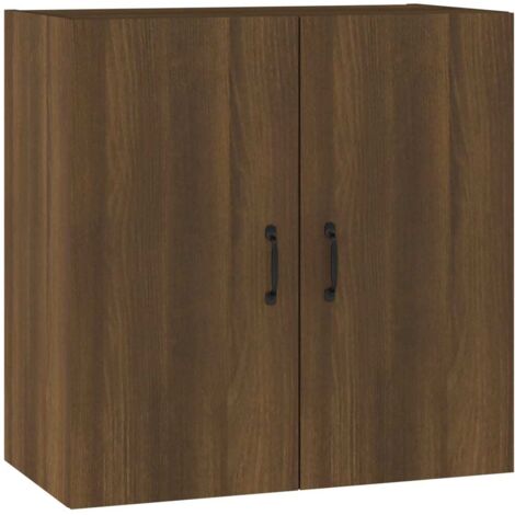 Armoire murales Design moderne, Armoire Etagère de rangement, Chêne marron 60x31x60 cm Bois d'ingénierie OIB6423E (1/5)