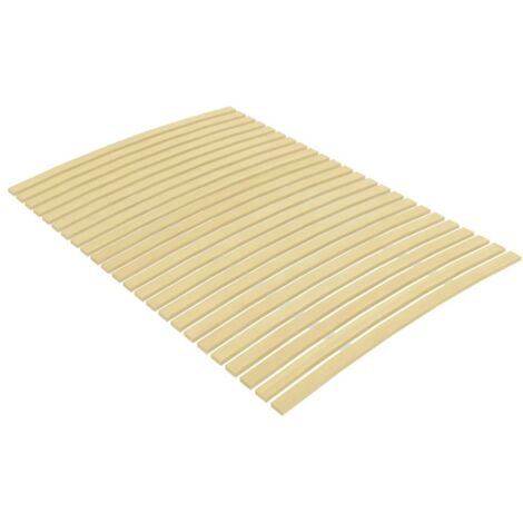 Sommier à lattes, Résistant et confortable, Cadre à lattes avec 24 lattes 120x200 cm OIB5759E (1/5)