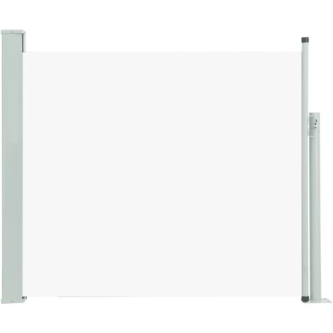 INLIFE Auvent latéral rétractable de patio 100x300 cm Crème (1/5)