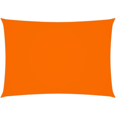 FIMEI Voile de parasol Tissu Oxford rectangulaire 2x4 m Orange (1/5)