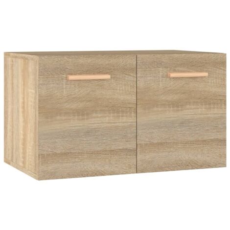 Armoire murales Design moderne, Armoire Etagère de rangement, Chêne sonoma 60x36,5x35 cm Bois d'ingénierie OIB9880E (1/5)