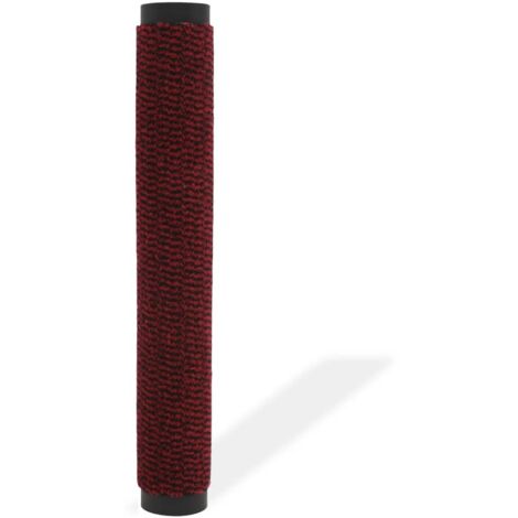 Paillasson rectangulaire Tapis de salon Style Moderne - Tapis de sol 80 x 120 cm Rouge BV498293 - BonneVie (1/4)