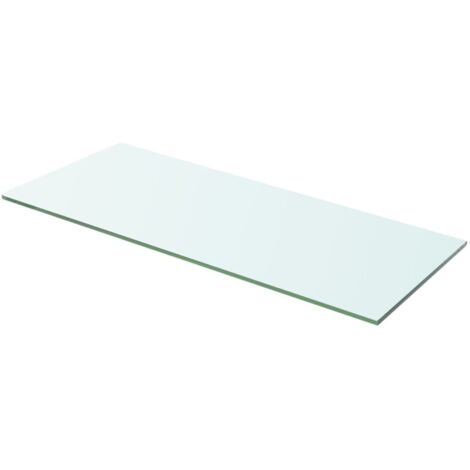 Panneau pour étagère Étagère de Rangement - Meuble de rangement Verre transparent 60 x 20 cm BV951580 - BonneVie (1/3)