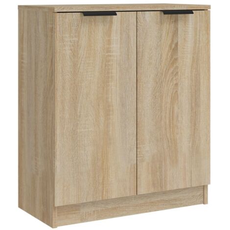 Buffet Commode Armoire Luxueux, pour Salon Chambre Entrée Cuisine, Chêne sonoma 60x30x70 cm Bois d'ingénierie OIB8309E (1/5)