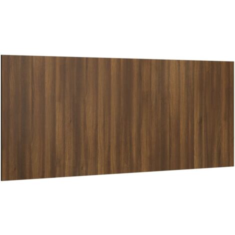 Tête de lit Résistante et économique, Panneau de lit, Chêne marron 200x1,5x80 cm Bois d'ingénierie OIB2750E (1/5)
