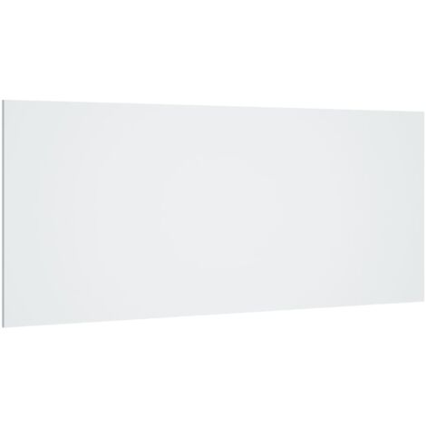 Tête de lit Résistante et économique, Panneau de lit, Blanc 200x1,5x80 cm Bois d'ingénierie OIB4925E (1/5)