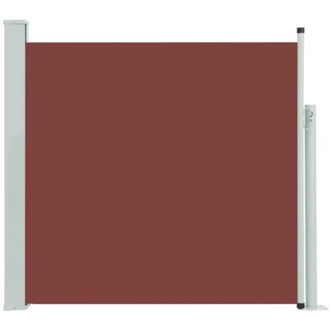 INLIFE Auvent latéral rétractable de patio 170x300 cm Marron (1/5)