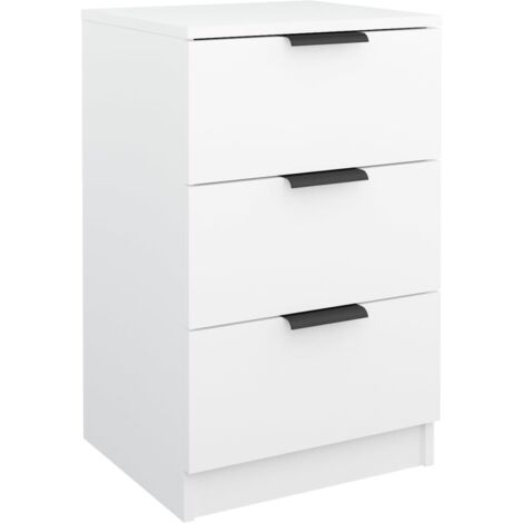 Table de chevet Blanc 40x36x65 cm (1/5)