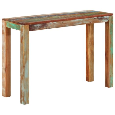 Console Table d'appoint - Meuble d'entrée 110x35x76 cm Bois de récupération massif BV693693 - BonneVie (1/5)