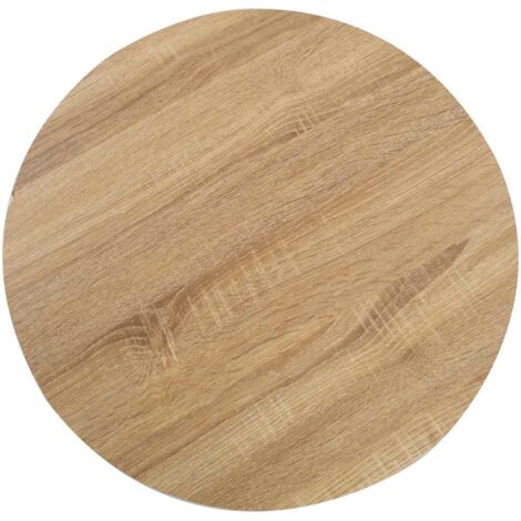 Table de bistro Table haute - Table d'appoint Marron clair 60 cm MDF BV634394 - BonneVie (1/5)