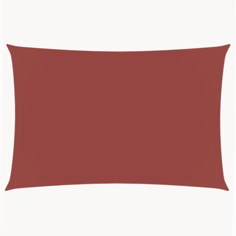 Voile d'ombrage Voile de parasol - Toile d'ombrage Tissu Oxford rectangulaire 2x4,5 m Terre cuite BV479963 - BonneVie (1/5)