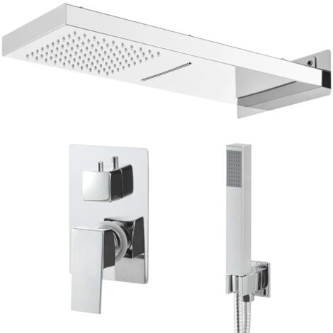 Système de douche Écran de douche - Acier inoxydable 201 Argenté BV618700 - BonneVie (1/5)