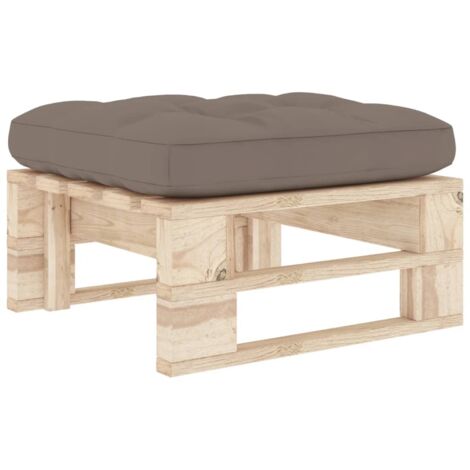 Canapé de jardin palette Canapé Pouf relax - Bois de pin imprégné BV539296 - BonneVie (1/5)