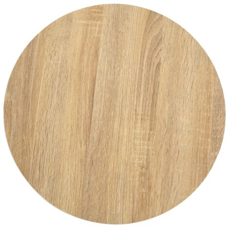 Table de bistro Table haute - Table d'appoint Marron clair 40 cm MDF BV623283 - BonneVie (1/5)