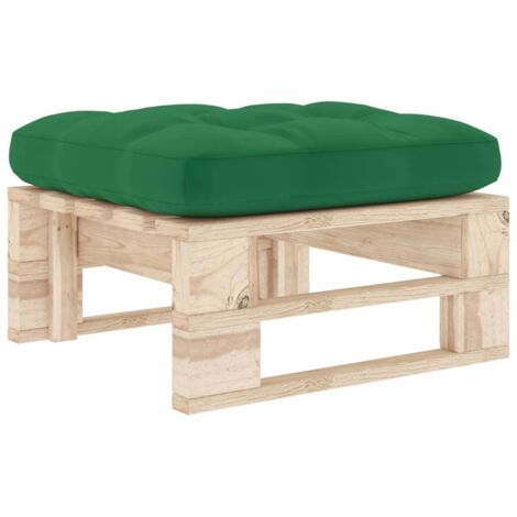 Canapé de jardin palette Canapé Pouf relax - Bois de pin imprégné BV332213 - BonneVie (1/5)