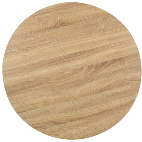 Table de bistro Table haute - Table d'appoint Marron clair 80 cm MDF BV855354 - BonneVie (1/5)