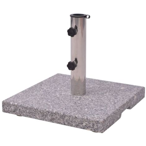 Pied de parasol Socle de parasol - en granite 20 kg BV957040 - BonneVie (1/4)