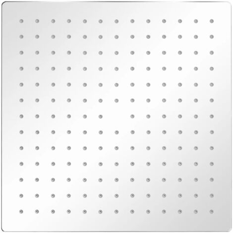 Tête de douche plongeante - Support de douchette carrée en acier inoxydable 30x30 cm BV871842 - BonneVie (1/5)