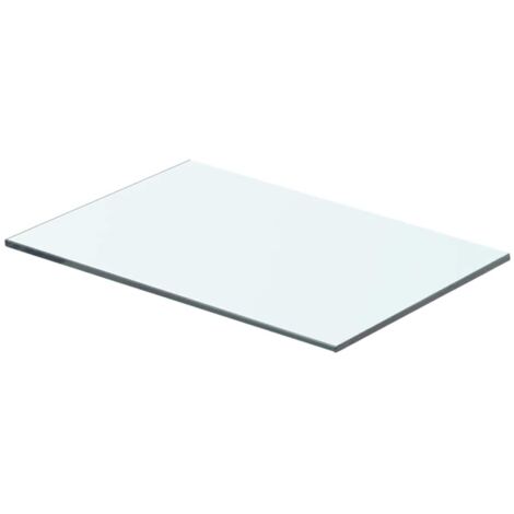 Panneau pour étagère Étagère de Rangement - Meuble de rangement Verre transparent 40 x 20 cm BV276122 - BonneVie (1/3)