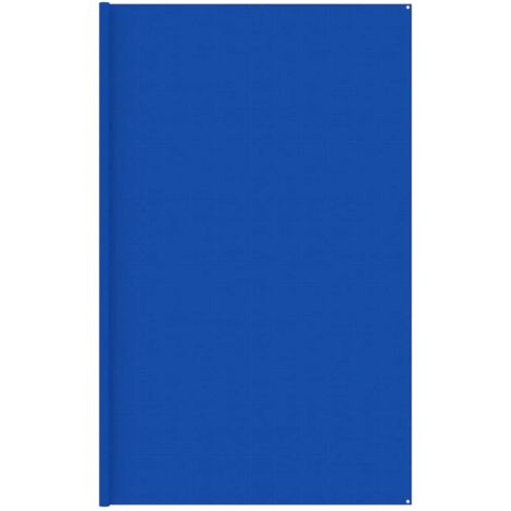 Tapis de tente Terrasse Salon Cuisine - Tapis de jardin 400x400 cm Bleu PEHD BV885255 (1/4)