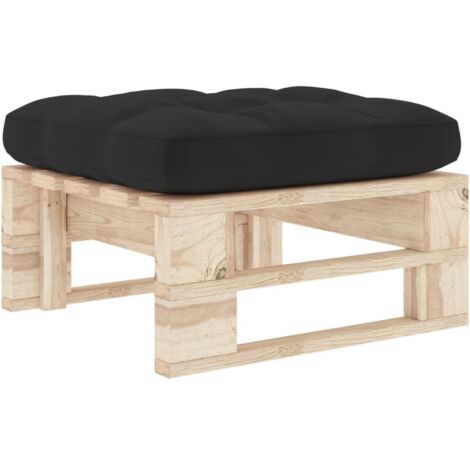 Canapé de jardin palette Canapé Pouf relax - Bois de pin imprégné BV579178 - BonneVie (1/5)